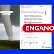 Vídeo mostra tornado que atingiu cidade dos EUA, e não do Paraná
