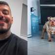 Influenciador que teve dedo comido por cachorro enquanto dormia faz revelações; veja