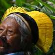 Cacique Raoni chega a Belém para Cúpula dos Povos paralela à COP