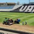 Vasco: vídeo mostra início da troca do gramado de São Januário