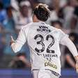 Rollheiser celebra gol no clássico e agradece apoio da torcida do Santos: "Fizemos um grande jogo"