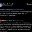 Eduardo Paes chama primeiro-ministro alemão de 'filhote de Hitler vagabundo' e 'nazista'