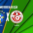 Brasil x Tunísia, AO VIVO, com a Voz do Esporte, às 15h