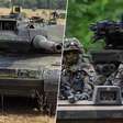 Batalhão sem precedentes chegou à fronteira russa: vem da Alemanha com 12 mil drones kamikaze e o tanque mais avançado