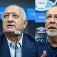 Felipão defende Mano no Grêmio, mas técnico deixa futuro em aberto