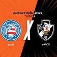 Bahia x Vasco, AO VIVO, com a Voz do Esporte, às 14h30