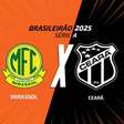 Mirassol x Ceará, AO VIVO, com a Voz do Esporte, às 17h30