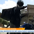 Repórter do SBT é assaltada durante reportagem; veja vídeo