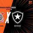 Corinthians x Botafogo, AO VIVO, com a Voz do Esporte, 14h30