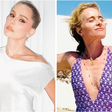 Moda praia e assimetria: Angélica e Secco e seus looks de aniversário