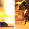 Paramédico de folga resgata menina de 7 anos de incêndio nos EUA; assista