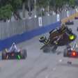 Fórmula E: Acidente impressionante tira Pepe Martí do ePrix de São Paulo