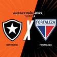 Botafogo x Fortaleza, AO VIVO, com a Voz do Esporte, às 14h30