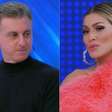 Huck fica constrangido após Lívia 'mostrar demais' ao vivo no 'Domingão'