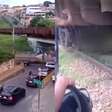 Mulher é atropelada por trem enquanto caminhava sobre trilhos em Belo Horizonte