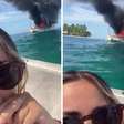 Turistas brasileiros sobrevivem a naufrágio e incêndio de barco no Caribe: 'Traumatizados'
