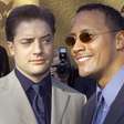 Dwayne Johnson agradece Brendan Fraser por papel que "mudou minha vida"