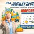 Pagamento do INSS de dezembro: Receba antes do Natal; confira as datas de depósito