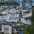 Milhares protestam em Buenos Aires contra reforma trabalhista de Javier Milei