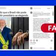 Não há registro de que Lula tenha chamado Bolsonaro de 'presidiário' em entrevista