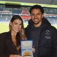 Esposa de Marquinhos sofre ataques nas redes após derrota do Flamengo para o PSG
