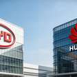 BYD se une à Huawei para integrar carros e casas inteligentes