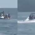 Ladrões em moto aquática assaltam casal dentro do mar em São Vicente (SP)