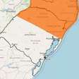 Inmet emite três alertas de tempestade e prevê chuva intensa no RS durante o Natal