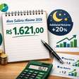 Salário Mínimo de R$ 1.621: Veja quanto vale sua hora extra e o adicional noturno em 2026