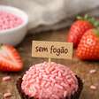 Brigadeiro de morango sem fogão: sobremesa rápida que viralizou