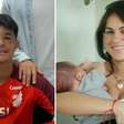 Filho de Eliza Samudio e do ex-goleiro Bruno curte praia no Rio e conquista holofotes