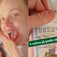Ex-BBB Paulinha Leite comemora resultado da Mega da Virada e manda indireta para Caixa