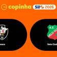 Vasco x Velo Clube-SP, pela Copinha: onde assistir