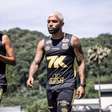 Gabigol participa de primeiro treino pelo Santos; veja imagens