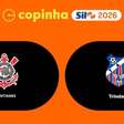 Corinthians x Trindade, AO VIVO, com a Voz do Esporte, às 14h