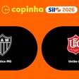 Atlético-MG x União (MT), AO VIVO, com a Voz do Esporte, às 20h45