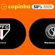São Paulo x Maruinense, AO VIVO, com a Voz do Esporte, às 10h15