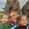 Virginia mostra passeio com os filhos e detalhe viraliza: 'Sempre...'