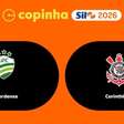 Luverdense x Corinthians, AO VIVO, com a Voz do Esporte, às 18h45