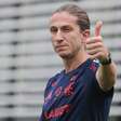 "Desejo do atleta": Com aval de Filipe Luís, jogador do Flamengo está a caminho do Galo