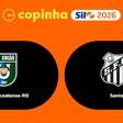 União Cacoalense x Santos, AO VIVO, com a Voz do Esporte, às 18h45