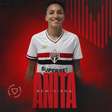 Anita chega ao São Paulo querendo "evoluir como atleta"