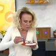 Ana Maria Braga prova sobremesa de Gretchen que viralizou e reage: 'Gororobão'