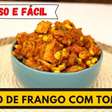 Frango suculento saboroso: aprenda a preparar peito de frango com tomate para uma refeição incrível