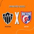 Atlético x Betim: onde assistir, escalações e arbitragem