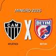 Atlético-MG x Betim, AO VIVO, com a Voz do Esporte, às 16h30