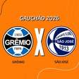 Grêmio x São José, AO VIVO, com a Voz do Esporte, às 20h