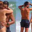 Leticia Spiller é flagrada dando beijão no namorado português em praia do Rio