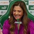 Leila Pereira despista sobre interesse do Palmeiras em Almada e Arias: "Não vou criar expectativas"