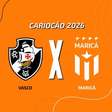 Vasco x Maricá, AO VIVO, com a Voz do Esporte, às 20h